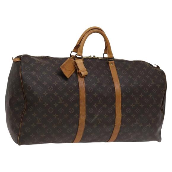 LOUIS VUITTON Monogram Keepall 60 Boston Bag M41422 - Picture 1 of 16
